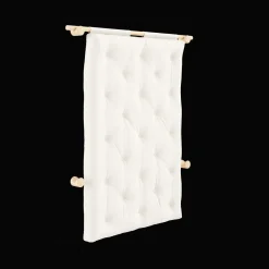 Karup Design Hooked Madras Med Beslag 135x200 Linned/Raw