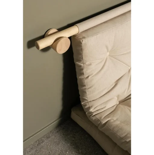 Karup Design Hooked Madras Med Beslag 75x200 Beige/Raw