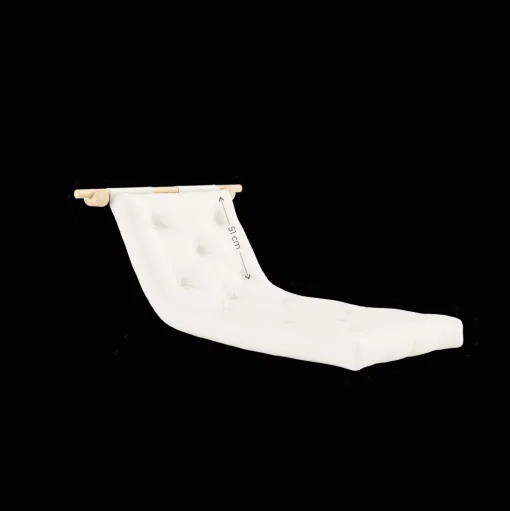 Karup Design Hooked Madras Med Beslag 75x200 Beige/Raw