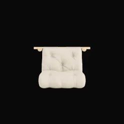 Karup Design Hooked Madras Med Beslag 75x200 Beige/Raw