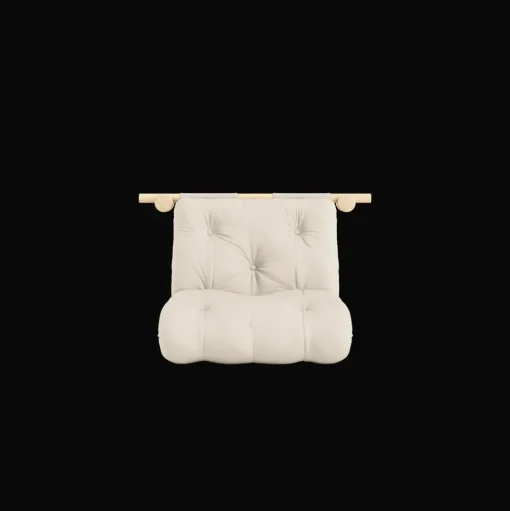 Karup Design Hooked Madras Med Beslag 75x200 Beige/Raw
