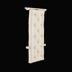 Karup Design Hooked Madras Med Beslag 75x200 Beige/Raw
