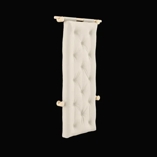 Karup Design Hooked Madras Med Beslag 75x200 Beige/Raw