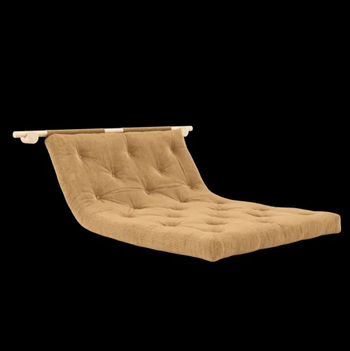 Karup Design Hooked Madras Med Beslag 135x200 Fudge Brown/Raw