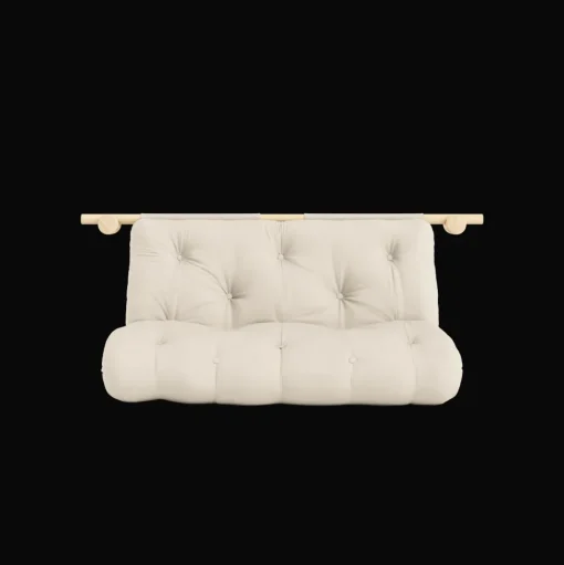Karup Design Hooked Madras Med Beslag 135x200 Beige/Raw