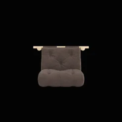 Karup Design Hooked Madras Med Beslag 75x200 Chokolade/Raw