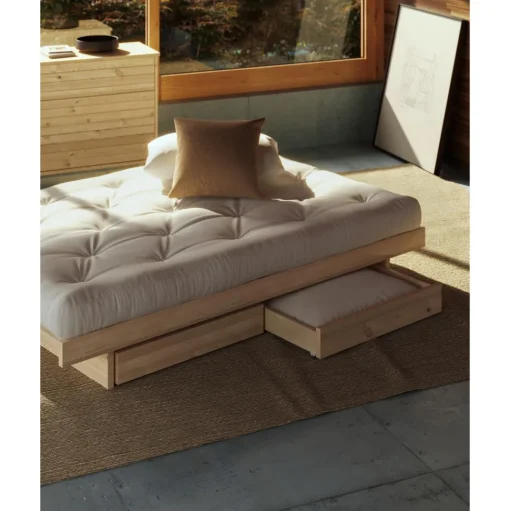 Karup Design Kanso Sengestel M. Skuffe 180x200 Fyrretrá