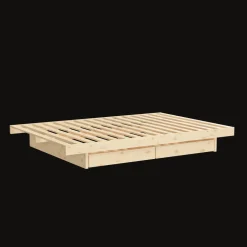 Karup Design Kanso Sengestel Med 2 Skuffer 140x200 Raw