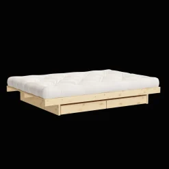Karup Design Kanso Sengestel Med 2 Skuffer 180x200 Raw