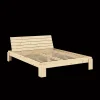 Karup Design Layers Sengestel Med Sengegavl 160x200 Klarlakeret Fyrretrá