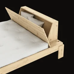 Karup Design Layers Sengestel Med Sengegavl 160x200 Klarlakeret Fyrretrá