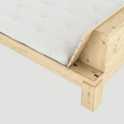 Karup Design Layers Sengestel Med Sengegavl 160x200 Klarlakeret Fyrretrá