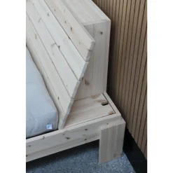 Karup Design Layers Sengestel Med Sengegavl 160x200 Klarlakeret Fyrretrá