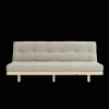 Karup Design Lean Sofa Sovesofa Med Madras 130x190 Beige/Raw
