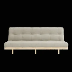 Karup Design Lean Sofa Sovesofa Med Madras 130x190 Beige/Raw