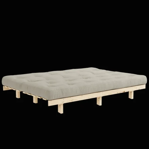 Karup Design Lean Sofa Sovesofa Med Madras 130x190 Beige/Raw