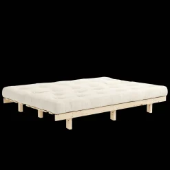 Karup Design Lean Sovesofa Med Alpha Madras 130x200 Linned/Raw