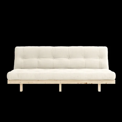 Karup Design Lean Sovesofa Med Alpha Madras 130x200 Linned/Raw