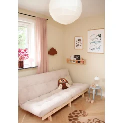 Karup Design Lean Sovesofa Med Alpha Madras 130x200 Linned/Raw