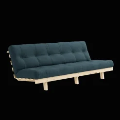Karup Design Lean Sovesofa Med Alpha Madras 130x200 Petroleum/Raw