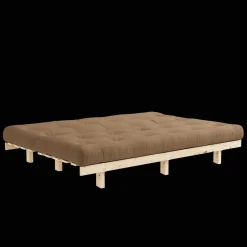 Karup Design Lean Sovesofa Med Alpha Madras 130x200 Mocca/Raw