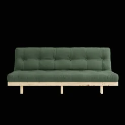 Karup Design Lean Sovesofa Med Alpha Madras 130x200 Oliven Grøn/Raw