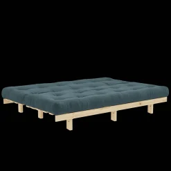 Karup Design Lean Sovesofa Med Alpha Madras 130x200 Pale Blue/Raw