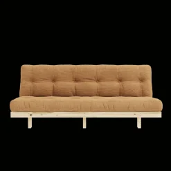 Karup Design Lean Sovesofa Med Alpha Madras 130x200 Fudge Brown/Raw