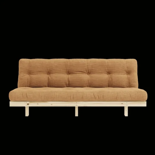 Karup Design Lean Sovesofa Med Alpha Madras 130x200 Fudge Brown/Raw