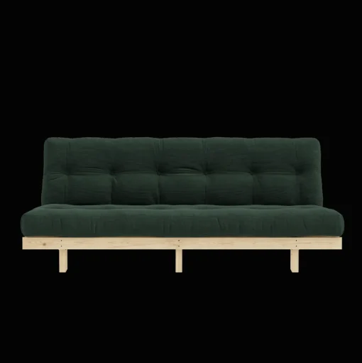 Karup Design Lean Sovesofa Med Alpha Madras 130x200 Seaweed/Raw