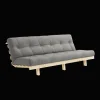 Karup Design Lean Sovesofa Med Alpha Madras 130x200 Mørkegrå/Raw
