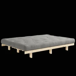 Karup Design Lean Sovesofa Med Alpha Madras 130x200 Mørkegrå/Raw