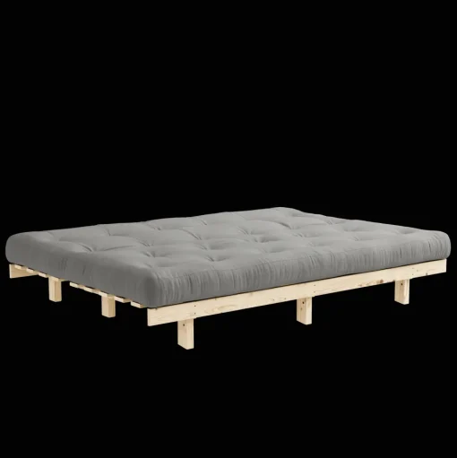 Karup Design Lean Sovesofa Med Alpha Madras 130x200 Mørkegrå/Raw