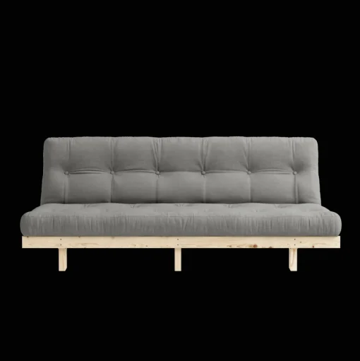 Karup Design Lean Sovesofa Med Alpha Madras 130x200 Mørkegrå/Raw