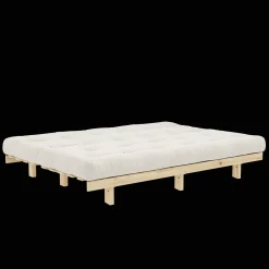 Karup Design Lean Sovesofa Med Alpha Madras 130x200 Ivory/Raw