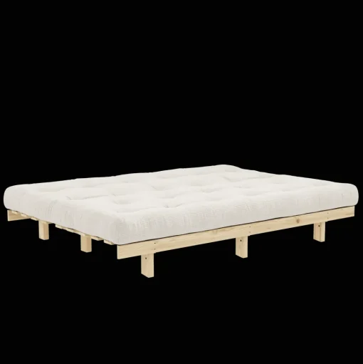 Karup Design Lean Sovesofa Med Alpha Madras 130x200 Ivory/Raw
