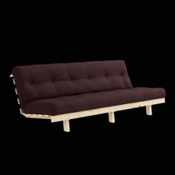 Karup Design Lean Sovesofa Med Alpha Madras 130x200 Brun/Raw