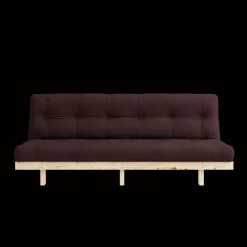 Karup Design Lean Sovesofa Med Alpha Madras 130x200 Brun/Raw