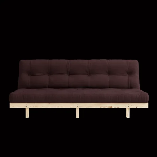 Karup Design Lean Sovesofa Med Alpha Madras 130x200 Brun/Raw