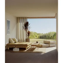 Karup Design Lean Sovesofa Med Alpha Madras 130x200 Beige/Raw