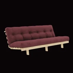 Karup Design Lean Sovesofa Med Alpha Madras 130x200 Bordeaux/Raw