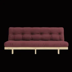 Karup Design Lean Sovesofa Med Alpha Madras 130x200 Bordeaux/Raw