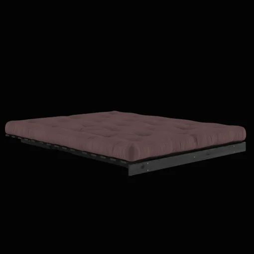 Karup Design Roots Sovasofa Med Roots Madras 160x200 Brun/Sortlakeret