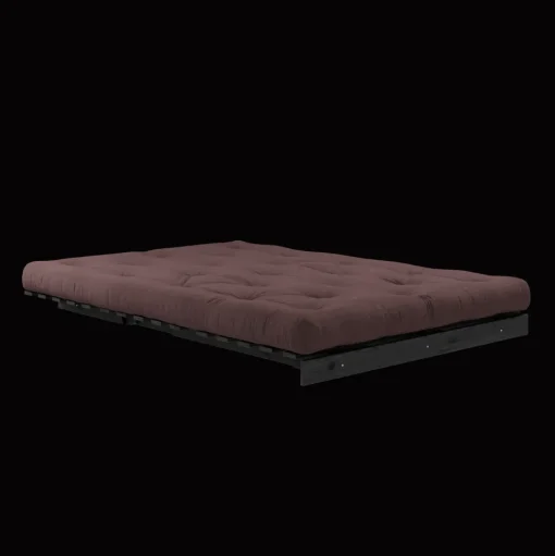 Karup Design Roots Sovasofa Med Roots Madras 140x200 Brun/Sortlakeret