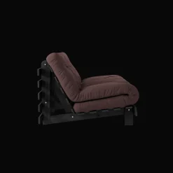 Karup Design Roots Sovasofa Med Roots Madras 140x200 Brun/Sortlakeret