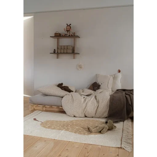 Karup Design Roots Sovasofa Med Roots Madras 140x200 Brun/Sortlakeret