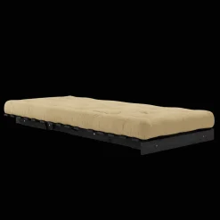 Karup Design Roots Sovesofa Med Madras 90x200 Black Night/Wheat Beige