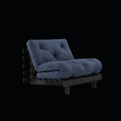 Karup Design Roots Sovesofa Med Madras 90x200 Black Night/Navy