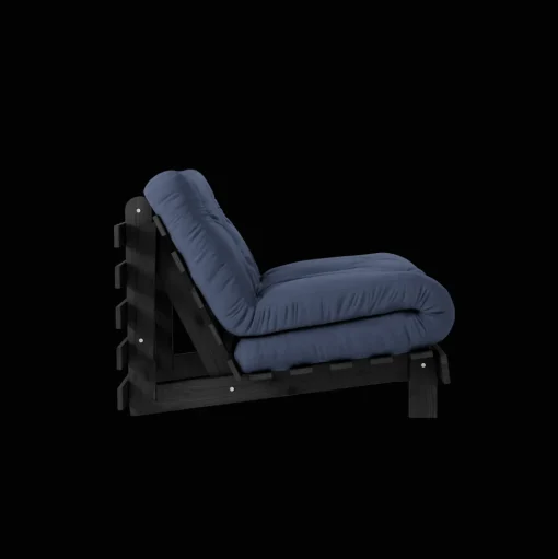 Karup Design Roots Sovesofa Med Madras 90x200 Black Night/Navy