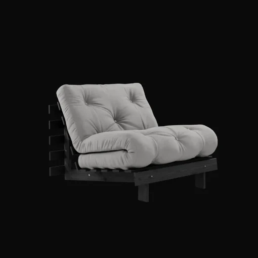 Karup Design Roots Sovesofa Med Madras 90x200 Black Night/Grå